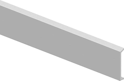 Pannello-Copertura-Binario-Incasso-Ego-100Cm-Alluminio-Bianco