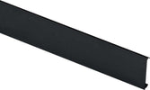 Pannello-Copertura-Binario-Incasso-Ego-100Cm-Alluminio-Nero