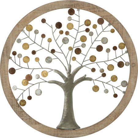 Pannello Da Muro Albero Della Vita Mirror Cm  61X1,8 Casa e cucina/Decorazioni per interni/Arte/Poster e stampe Led Mall Home - Napoli, Commerciovirtuoso.it
