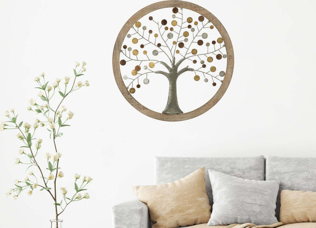 Pannello Da Muro Albero Della Vita Mirror Cm  61X1,8 Casa e cucina/Decorazioni per interni/Arte/Poster e stampe Led Mall Home - Napoli, Commerciovirtuoso.it