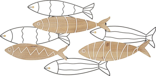 Pannello Da Muro Fish Cm 60X2X30 Casa e cucina/Decorazioni per interni/Arte/Poster e stampe Led Mall Home - Napoli, Commerciovirtuoso.it