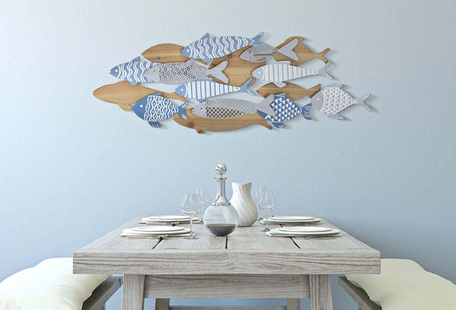 Pannello-Da-Muro-Fish-Sea-Cm-91X3X33,5