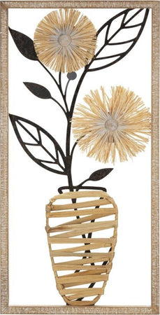 Pannello-Da-Muro-In-Ferro-E-Legno-Vaso-Cm-40X3,5X80