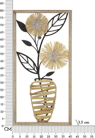 Pannello-Da-Muro-In-Ferro-E-Legno-Vaso-Cm-40X3,5X80