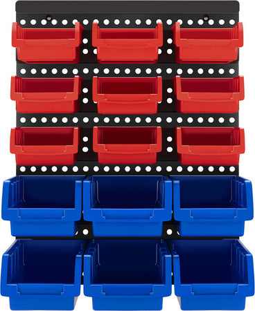 Pannello-Da-Parete-Con-16-Box-Portautensili-Contenitori-Attrezzi-Officina-Garage