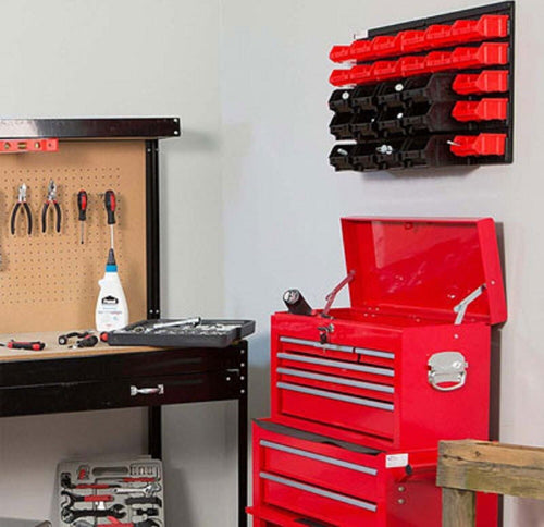 Pannello Da Parete Con 32 Box Contenitori Portautensili Organizer Porta Attrezzi Casa, arredamento e bricolage > Bricolage e fai da te > Cassette Attrezzi Trade Shop italia - Napoli, Commerciovirtuoso.it