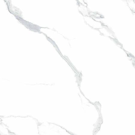 Pannello decorativo 1220x3000x5 mm. colore effetto marmo bianco lucido