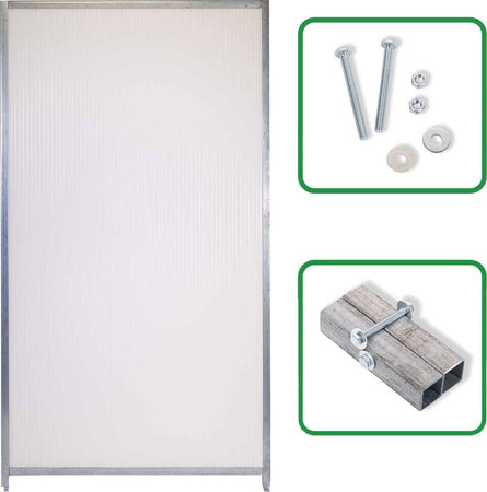 Pannello di Isolamento Coibentato Zincato a Caldo da 1xh1,80 Metri Fai da te/Prodotti per la costruzione/Materiali da costruzione/Pavimenti di legno e recinzioni/Materiali/Reti di acciaio zincato Ogomondo - Martina Franca, Commerciovirtuoso.it
