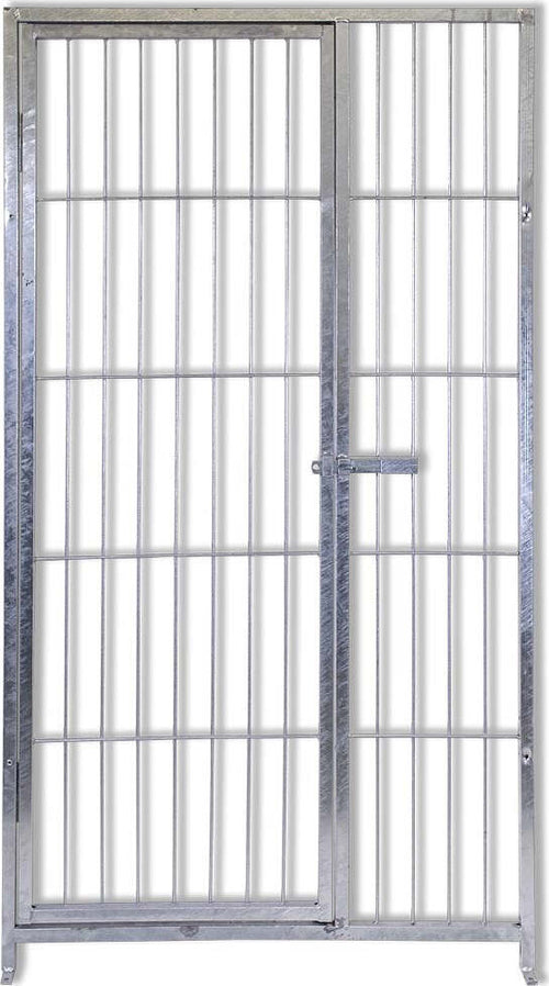 Pannello di Recinzione con Porta Zincatura Elettrolitica da 1xh1,80 Metri Fai da te/Prodotti per la costruzione/Materiali da costruzione/Pavimenti di legno e recinzioni/Materiali/Reti di acciaio zincato Ogomondo - Martina Franca, Commerciovirtuoso.it