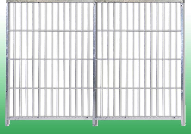 Pannello di Recinzione per Cuccioli Zincato a Caldo da 200xh120 Cm Fai da te/Prodotti per la costruzione/Materiali da costruzione/Pavimenti di legno e recinzioni/Materiali/Reti di acciaio zincato Ogomondo - Martina Franca, Commerciovirtuoso.it