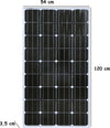 Pannello Energia Solare Fotovoltaico 100W Monocristallino 12V connettori MC4 Commercio Industria e Scienza/Energia solare e eolica/Pannelli solari/Pannelli solari monocristallini Zencoccostore - Formia, Commerciovirtuoso.it