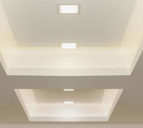 Pannello faretto led incasso quadrato 13w 6500k luce fredda Illuminazione/Illuminazione per interni/Illuminazioni per pareti/Faretti da muro Led Mall Home - Napoli, Commerciovirtuoso.it