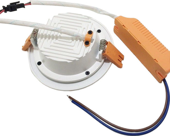 Pannello faretto led incasso tondo 10w 3000k luce calda Illuminazione/Illuminazione per interni/Illuminazioni per pareti/Faretti da muro Led Mall Home - Napoli, Commerciovirtuoso.it