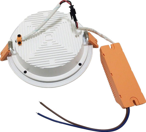 Pannello faretto led incasso tondo 20w 3000k luce calda Illuminazione/Illuminazione per interni/Illuminazioni per pareti/Faretti da muro Led Mall Home - Napoli, Commerciovirtuoso.it