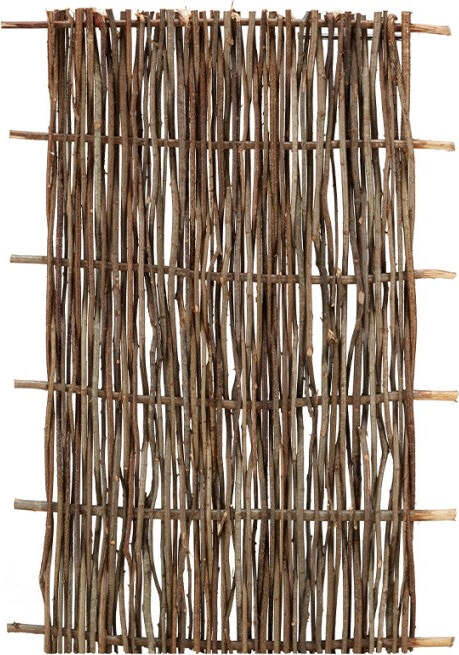 Pannello grigliato in legno di nocciolo intrecciato barriera per recinzioni 90 x h 180 cm Giardino e giardinaggio/Decorazioni per il giardino/Recinzioni decorative La Zappa - Altamura, Commerciovirtuoso.it