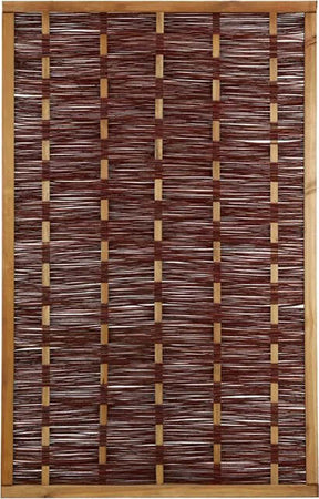 Pannello grigliato in legno di pino naturale con salice intrecciato barriera per recinzioni 115 x h 180 cm Giardino e giardinaggio/Decorazioni per il giardino/Recinzioni decorative La Zappa - Altamura, Commerciovirtuoso.it