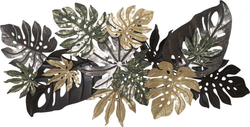 Pannello In Ferro Antique Leaf Cm 133X10X67 Casa e cucina/Decorazioni per interni/Arte/Poster e stampe Led Mall Home - Napoli, Commerciovirtuoso.it