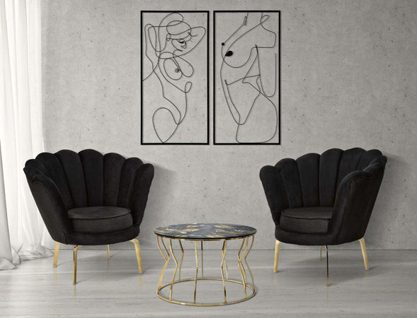 Pannello In Ferro Body Simply Coppia Cm 50X1X100 Casa e cucina/Decorazioni per interni/Arte/Poster e stampe Led Mall Home - Napoli, Commerciovirtuoso.it