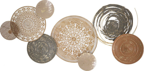 Pannello In Ferro Boho Cm 167,6X8,9X80,6 Casa e cucina/Decorazioni per interni/Arte/Poster e stampe Led Mall Home - Napoli, Commerciovirtuoso.it
