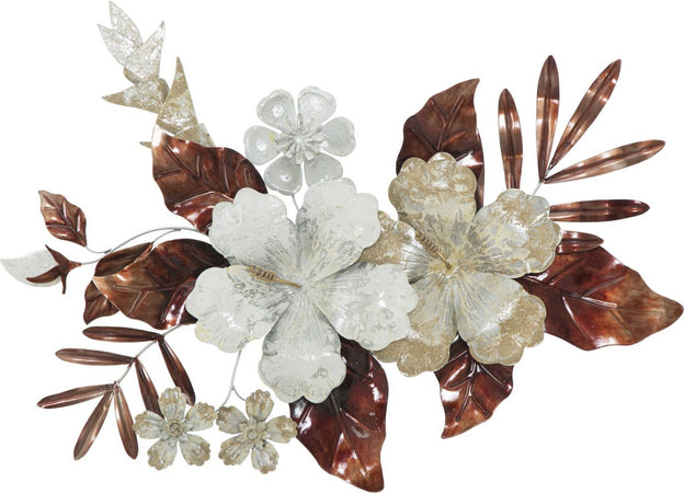 Pannello In Ferro Bouquet Cm 83X8,5X55 Casa e cucina/Decorazioni per interni/Arte/Poster e stampe Led Mall Home - Napoli, Commerciovirtuoso.it