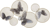 Pannello In Ferro Butterfly Dark Cm 66X5X38 Casa e cucina/Decorazioni per interni/Arte/Poster e stampe Led Mall Home - Napoli, Commerciovirtuoso.it