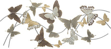 Pannello In Ferro Butterfly Smart Cm 118X3X52 Casa e cucina/Decorazioni per interni/Arte/Poster e stampe Led Mall Home - Napoli, Commerciovirtuoso.it