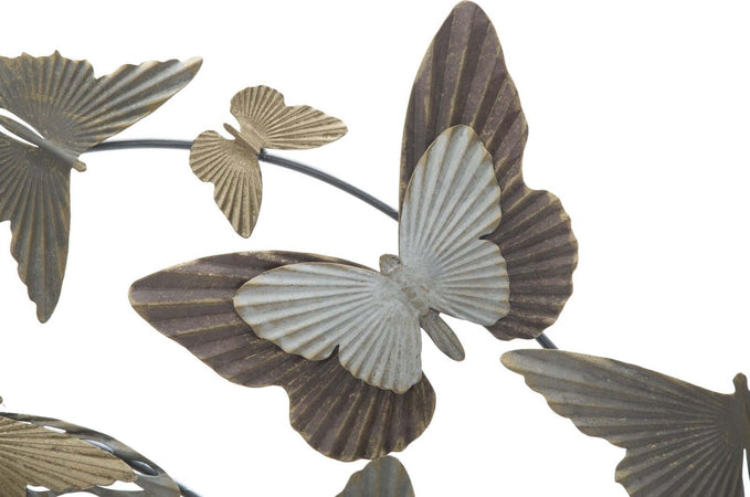 Pannello In Ferro Butterfly Smart Cm 118X3X52 Casa e cucina/Decorazioni per interni/Arte/Poster e stampe Led Mall Home - Napoli, Commerciovirtuoso.it