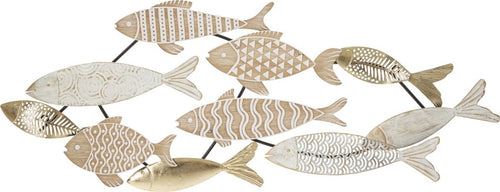 Pannello In Ferro Fishy Cm 118X5,7X46,4 Casa e cucina/Decorazioni per interni/Arte/Poster e stampe Led Mall Home - Napoli, Commerciovirtuoso.it