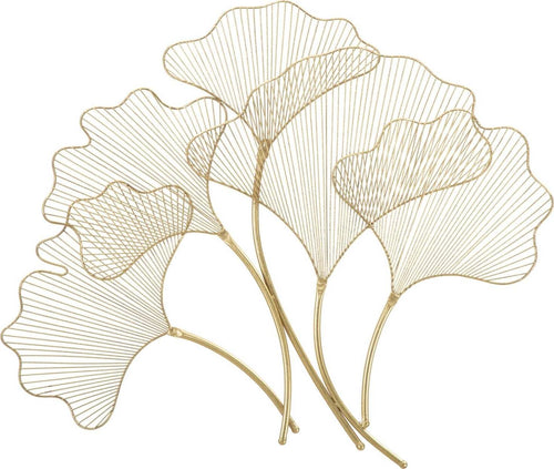 Pannello In Ferro Glam Leaf Cm 79X5X68 Casa e cucina/Decorazioni per interni/Arte/Poster e stampe Led Mall Home - Napoli, Commerciovirtuoso.it