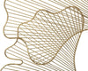 Pannello In Ferro Glam Leaf Cm 79X5X68 Casa e cucina/Decorazioni per interni/Arte/Poster e stampe Led Mall Home - Napoli, Commerciovirtuoso.it