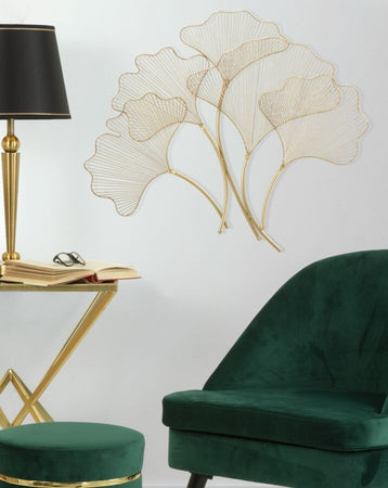Pannello In Ferro Glam Leaf Cm 79X5X68 Casa e cucina/Decorazioni per interni/Arte/Poster e stampe Led Mall Home - Napoli, Commerciovirtuoso.it