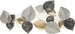 Pannello In Ferro Half Leaf -A- Cm 97X5,5X43 Casa e cucina/Decorazioni per interni/Arte/Poster e stampe Led Mall Home - Napoli, Commerciovirtuoso.it