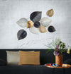 Pannello In Ferro Half Leaf -B- Cm 62,5X5,5X40 Casa e cucina/Decorazioni per interni/Arte/Poster e stampe Led Mall Home - Napoli, Commerciovirtuoso.it