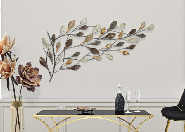 Pannello In Ferro Ramo Cm 115,5X6X65 Casa e cucina/Decorazioni per interni/Arte/Poster e stampe Led Mall Home - Napoli, Commerciovirtuoso.it