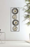 Pannello In Ferro Ring Cm 31X3X89,5 Casa e cucina/Decorazioni per interni/Arte/Poster e stampe Led Mall Home - Napoli, Commerciovirtuoso.it