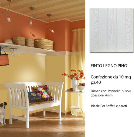 Pannello-in-polistirolo-finto-legno-per-pareti-e-soffitti-50x50-athen-bianco-(10mq)-Spessore-4mm