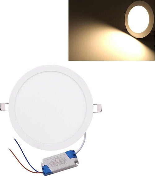 Pannello-Led-20w-Luce-Calda-Plafoniera-Slim-Incasso-Faretto-20-Watt-Universo