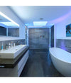 Pannello Led 94w Ultra Slim 24v Luce Rgb+4000k Rgbw Incasso 62x62cm Cromoterapia