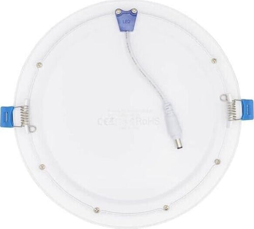 Pannello-Led-A-Incasso-Faretto-Slim-12-Watt-3-Colori-Luce-Bianca-Calda-Naturale-Universo