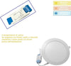 Pannello-Led-A-Incasso-Faretto-Slim-6-Watt-3-Colori-Luce-Bianca-Calda-Naturale-Universo