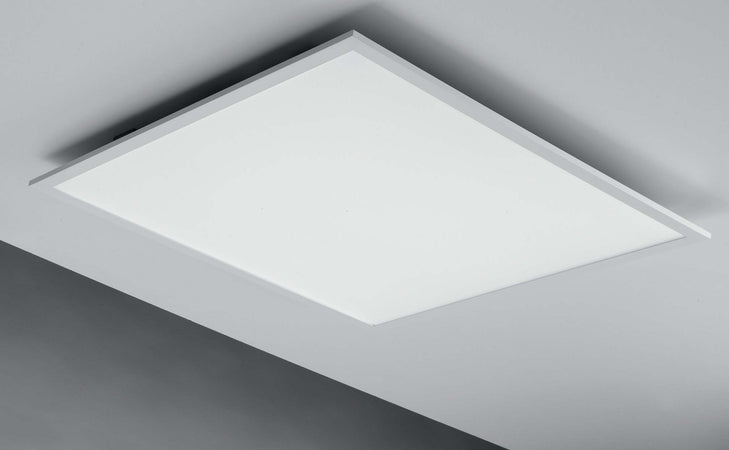 Pannello Led Bianco 40W 3000Lm Rgbw Con Telecomando 59,5X59,5X0,88Cm Illuminazione/Illuminazione per interni/Lampadari lampade a sospensione e plafoniere/Plafoniere da ufficio Led Mall Home - Napoli, Commerciovirtuoso.it