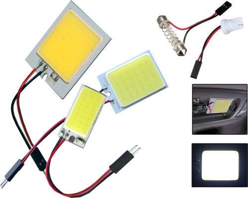 PANNELLO LED COB CHIP LUCE CORTESIA INTERNO AUTO ADATTATORE T10 Auto e Moto/Parti per auto/Luci lampadine e indicatori/Lampadine/Lampadine per interno auto/Lampadine tettuccio Trade Shop italia - Napoli, Commerciovirtuoso.it
