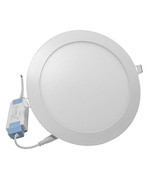 Pannello Led Incasso Rotondo Slim Plafoniera 20w 3 Colorazione Di Luce P225a-t3c