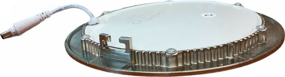 Pannello Led Incasso Silver Tondo Slim 12 W Luce 6500k 3000k 4000k P155a-a Illuminazione/Illuminazione bagno/Luci ad incasso Trade Shop italia - Napoli, Commerciovirtuoso.it