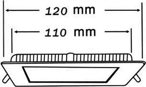 Pannello-Led-Incasso-Slim-6-W-Plafoniera-Luce-Bianca-Universo