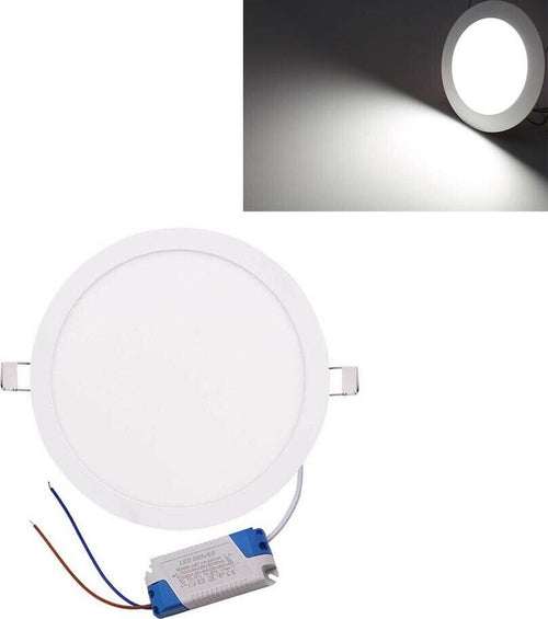 Pannello-Led-Luce-Bianca-20w-Plafoniera-Slim-Da-Incasso-Faretto-20-Watt-6500k-Universo