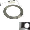 Pannello-Led-Luce-Bianca-6500k-Faretto-Slim-Incasso-12-W-In-Acciaio-Silver-Universo