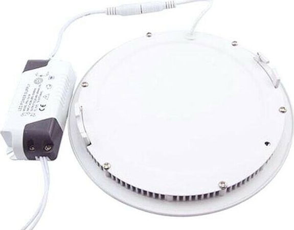 Pannello-Led-Luce-Bianca-Plafoniera-Slim-Incasso-Faretto-12w-Driver-Universo