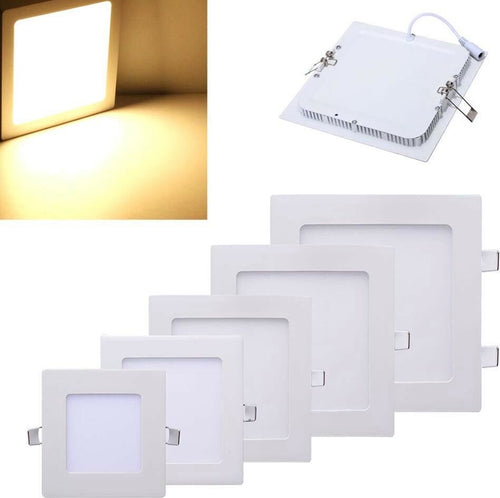 Pannello-Led-Luce-Calda-3000k-Faretto-24-W-Plafoniera-Slim-Ad-Incasso-Universo