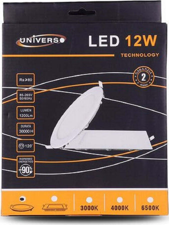 Pannello Led Slim 12w Incasso Rotondo In Pvc Luce Caldo Naturale Freddo P155at Casa, arredamento e bricolage > Illuminazione da interno > Plafoniere per interno Trade Shop italia - Napoli, Commerciovirtuoso.it